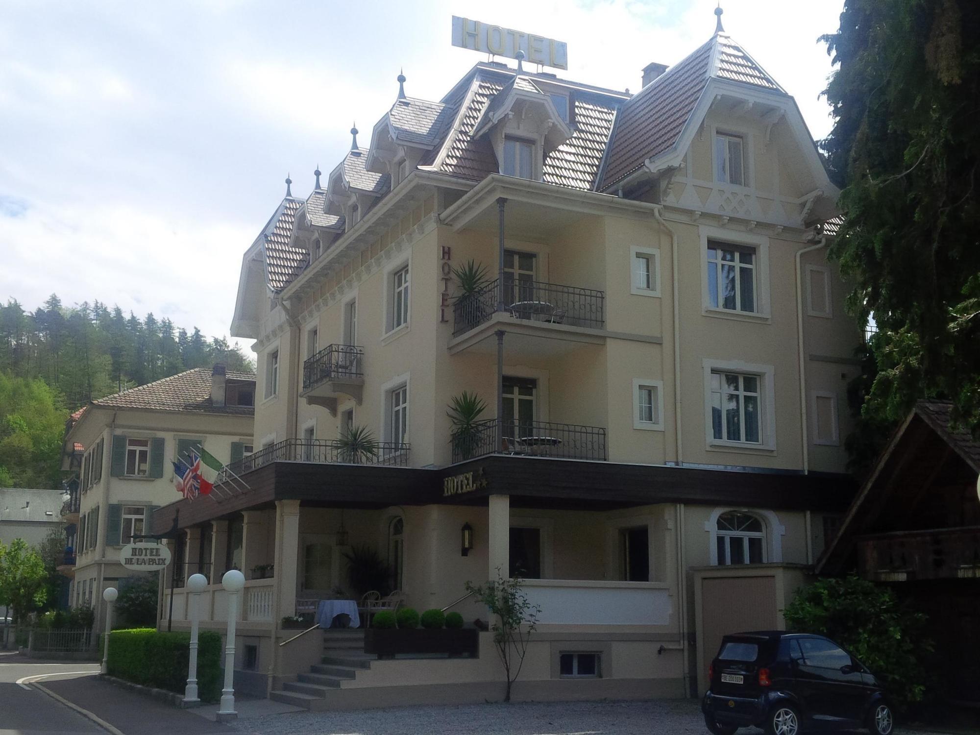 Hotel De La Paix Interlaken Exterior foto